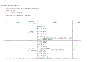 采购项目主要内容及技术参数.docx