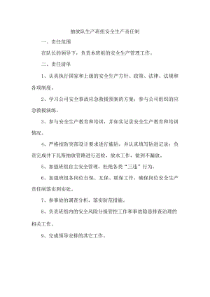 抽放队生产班组安全生产责任制.docx