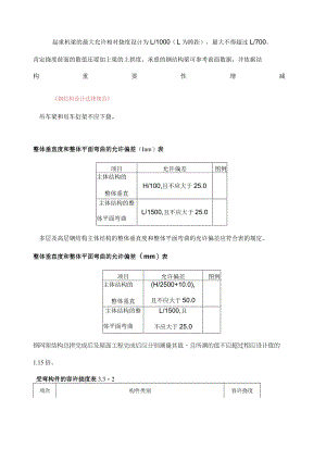 结构挠度的规定.docx