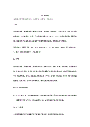 弱电系统常用线缆.docx
