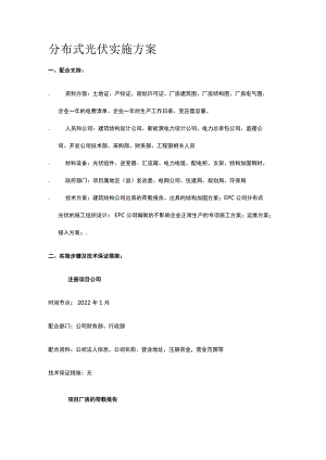 分布式光伏实施方案.docx