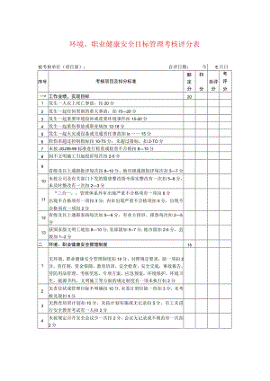 项目安全管理考核评分表.docx