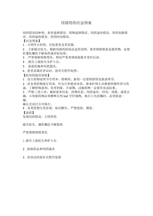 用错药的应急预案.docx