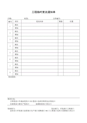 工程临时更改通知单.docx