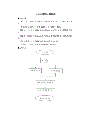 泛水应急预案及处理流程.docx
