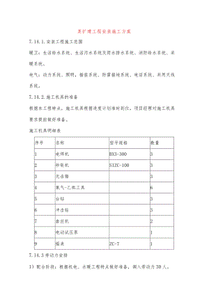 某扩建工程安装施工方案.docx