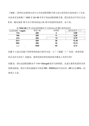 流行病学实习.docx
