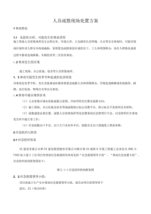 人员疏散现场处置方案.docx