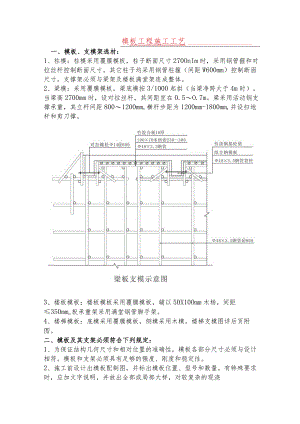 模板工程施工工艺.docx
