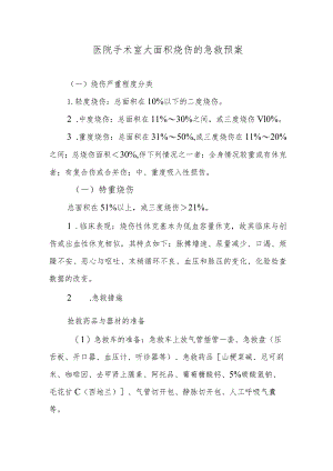 医院手术室大面积烧伤的急救预案.docx