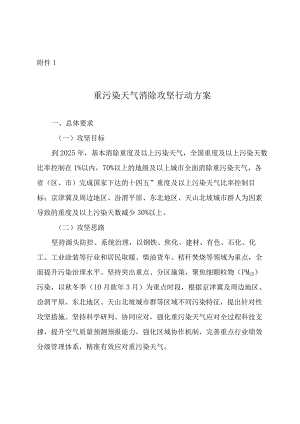 重污染天气消除攻坚行动方案.docx