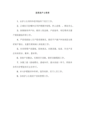 医院助产士职责.docx