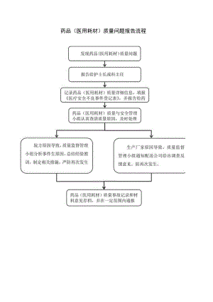 药品（医用耗材）质量问题报告流程.docx