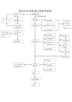 洞头区东屏街道行政处罚流程.docx