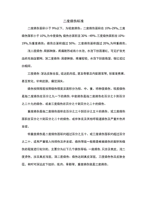 二度烧伤标准.docx