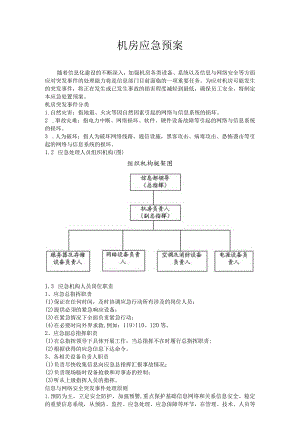 机房应急预案.docx