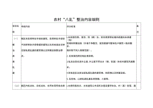 农村“八乱”整治内容细则.docx