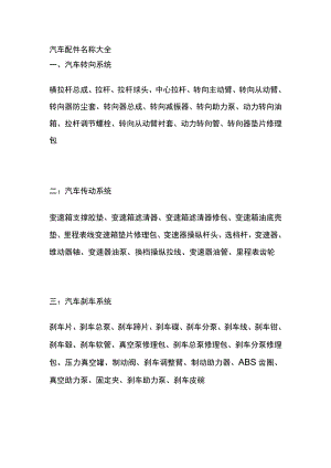 汽车配件名称大全[全].docx