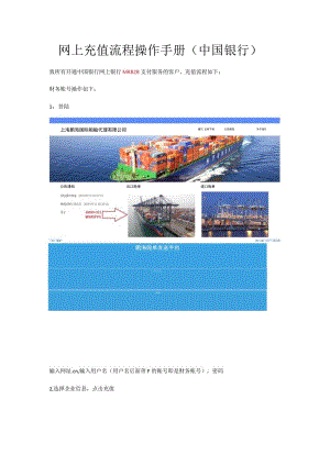 网上充值流程操作手册中国银行.docx
