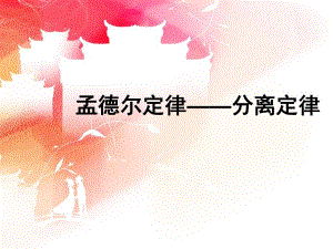 遗传的分离定律.ppt