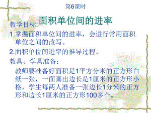 面积单位间进率.ppt