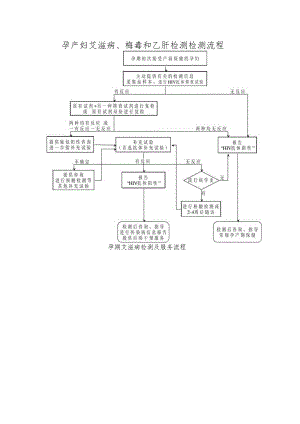 孕产妇艾滋病、梅毒和乙肝检测服务流程.docx