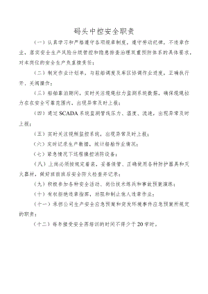 码头中控安全职责.docx