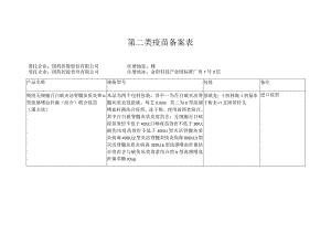 第二类疫苗备案表.docx