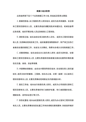 救援小组及职责.docx