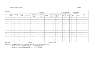 变更设计动态管理台账.docx