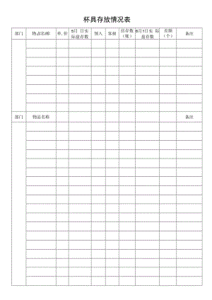 杯具存放情况表.docx