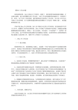 置业顾问试用期转正工作总结锦集.docx