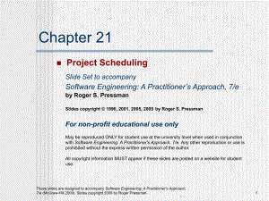 软件工程实践者的研究方法chapter21.ppt
