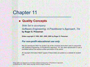 软件工程实践者的研究方法chapter11.ppt