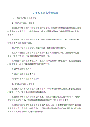 结核病实验室要求..docx