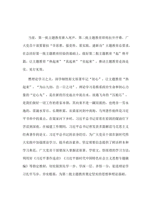 第二批主题教育发言稿讲话稿资料多篇合集.docx