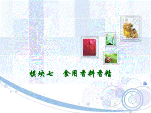 食品添加剂模块七食品用香料.ppt