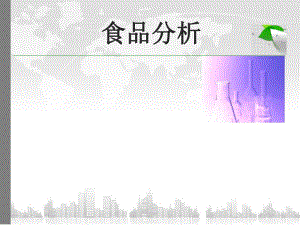 食品分析讲课.ppt