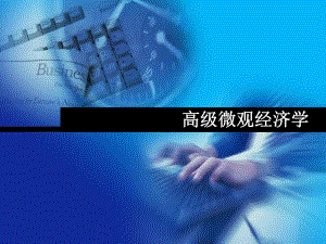 高级微观经济学.ppt