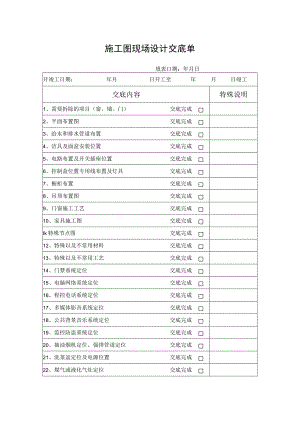 施工图现场设计交底单.docx