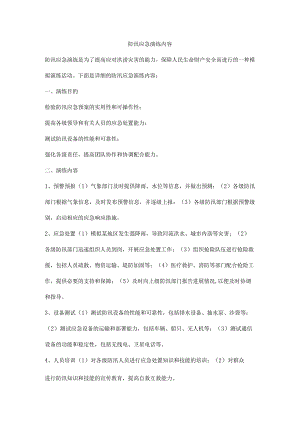 防汛应急演练内容.docx