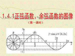 正弦函数余弦函数的图像优质课.ppt