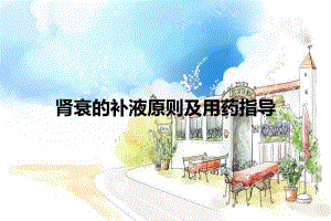 肾衰的补液原则及用药指导.ppt