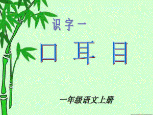 2口耳目课件1.ppt