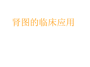 肾图的临床应用.ppt
