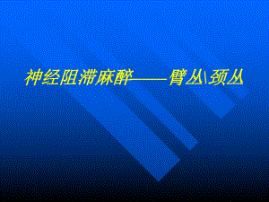 臂丛神经阻滞副本.ppt