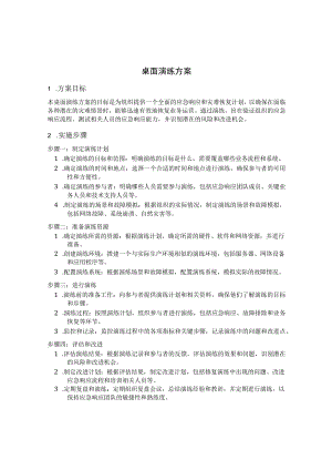 桌面演练方案范本.docx