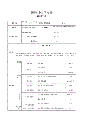 绩效目标申报表.docx
