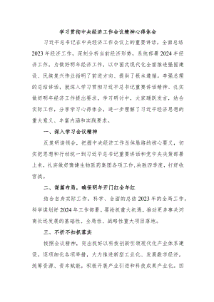 退伍军人《学习贯彻中央经济》工作会议精神汇编3份.docx