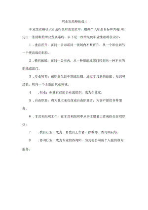 职业生涯路径设计.docx